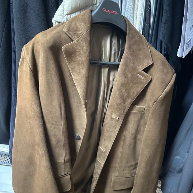 Stu 스웨이드 자켓 L