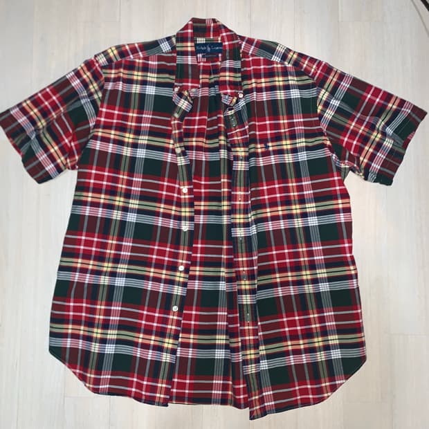 랄프 로렌 반팔 셔츠 L