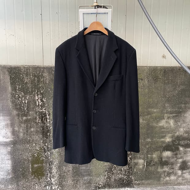 80-90's 알마니 아르마니 3버튼 블레이저 자켓