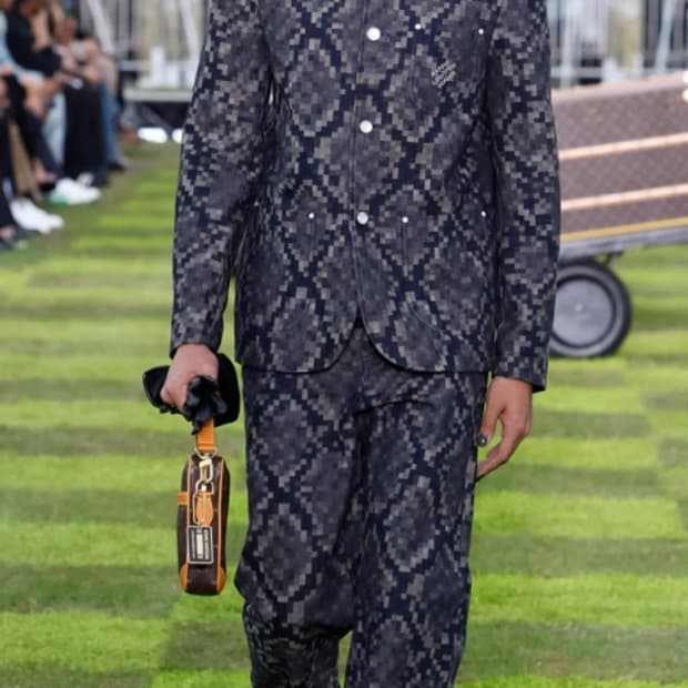 (30) 루이비통 스네이크 다미에 스케이트팬츠