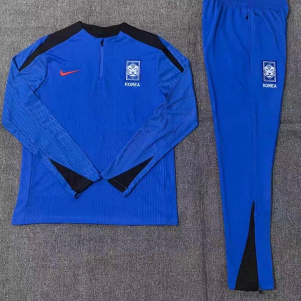 24/26 한국 국대 트레이닝탑 세트