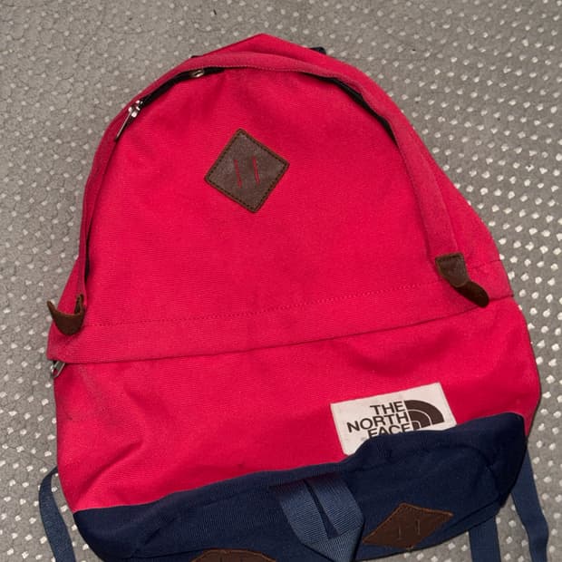 노스페이스 핑크 백팩