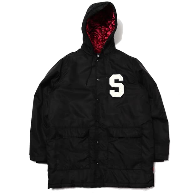 STUSSY 코치 누빔 패딩 점퍼 size S