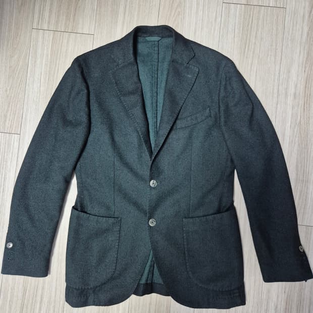 루비암 다크그린 울코튼 자켓 size 100