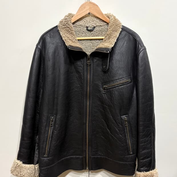 빈티지 램스킨 무스탕 자켓