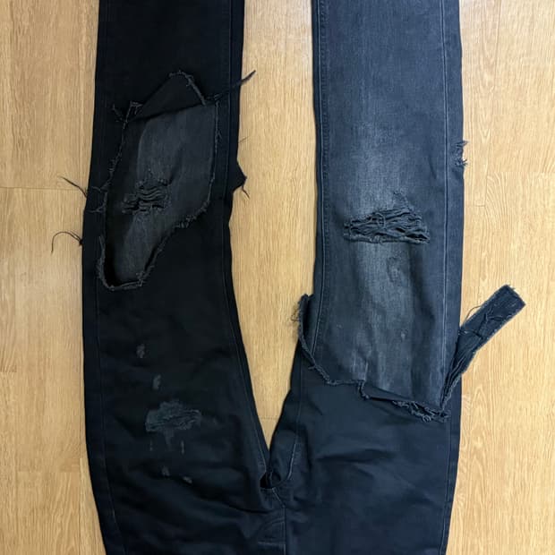 라프시몬스 디스트로이드 팬츠