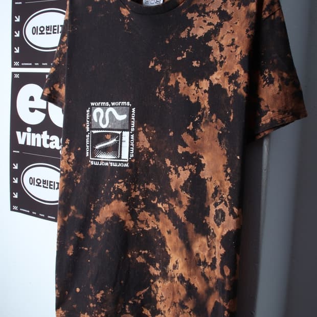 (L-XL) 드림랜드 신디케이트 반팔 티셔츠 나염커스텀-H34070