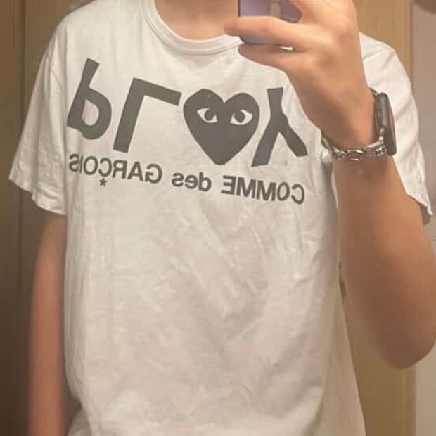 꼼데가르송 반팔