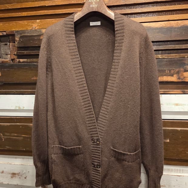 브루넬로 쿠치넬리 캐시미어 가디건