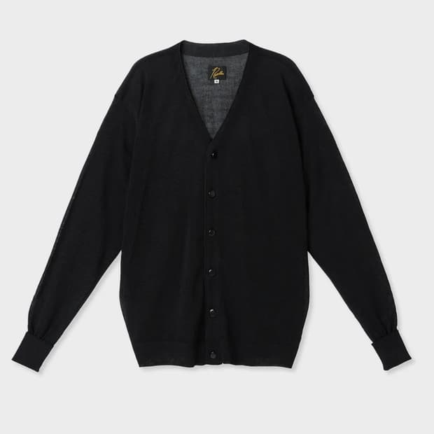 니들스 브이넥 가디건