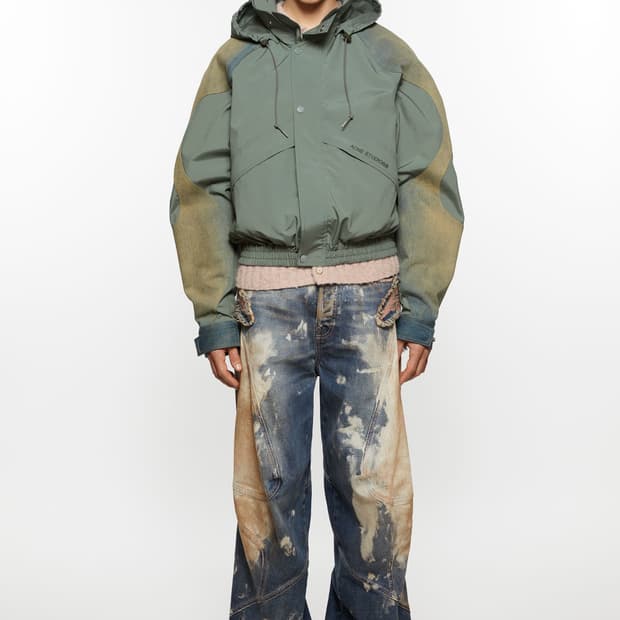 Acne Studios 컬러 패널 후드 자켓