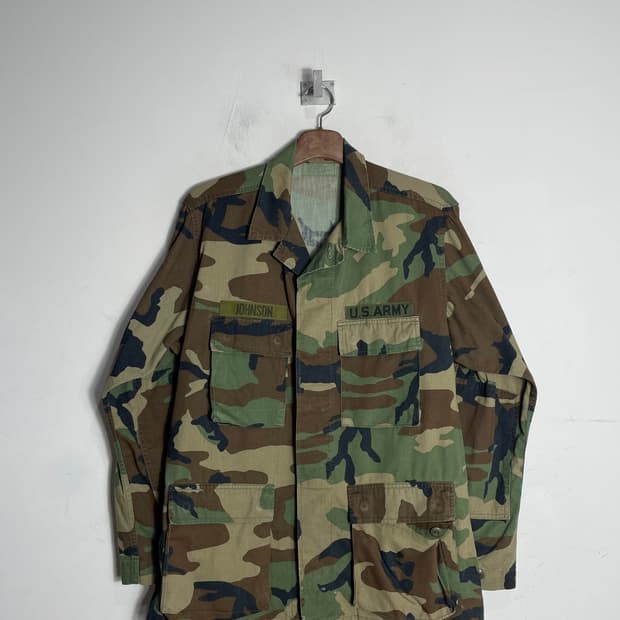 미군 오리지널 우드랜드 군복 자켓 M/R