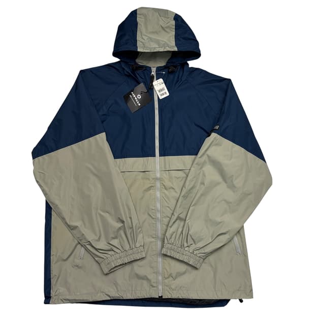 에어워크 올드스쿨 빈티지 배색 바람막이 4XL