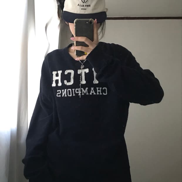 아베크롬비 네이비 부클 롱슬리브