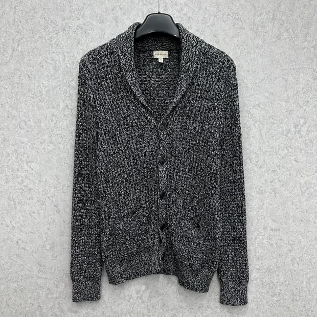 95 한섬 클럽모나코 남자 숄카라 니트 가디건