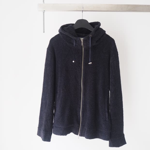 LANVIN en blue hood zip up