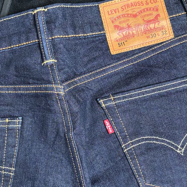 일본빈티지 levis 511 스트레이트 데님