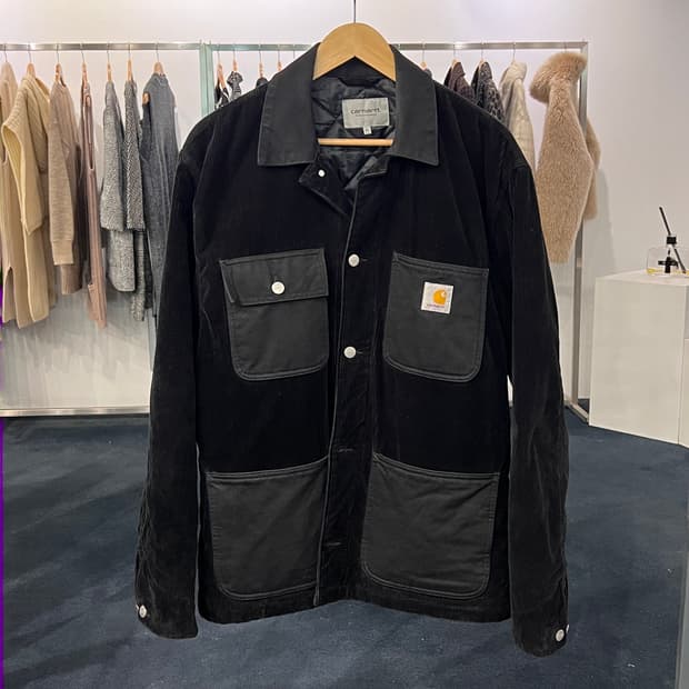 [XL] 칼하트 코듀로이 미시건 코트 초어자켓