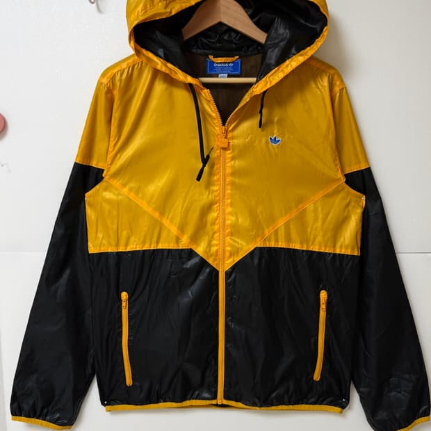 💚 아디다스 오리지널 트랙 자켓 M / 그린 삼선 집업 져지 / 빈티지