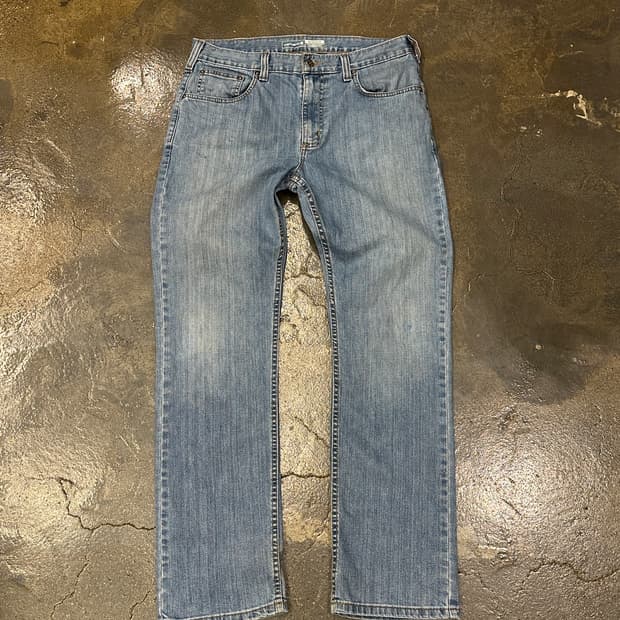 칼하트 러그드 플렉스 릴렉스드  핏 데님팬츠 34x32