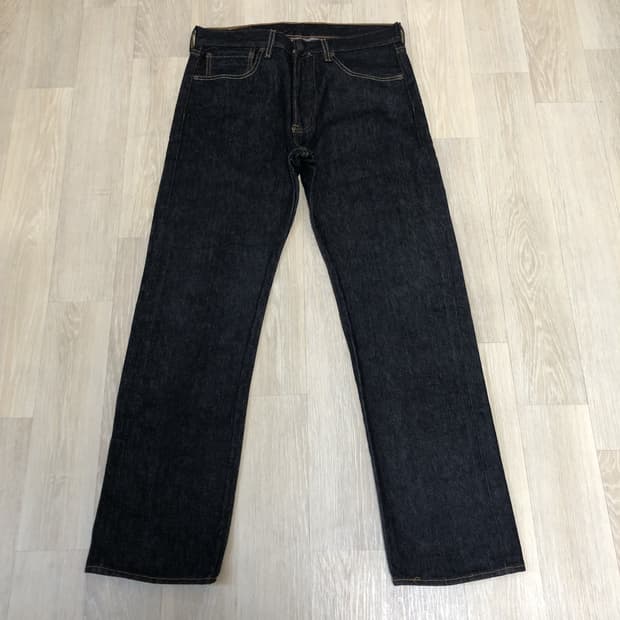 (31) 리바이스 Levi's 501 스트레이트핏 흑청 데님