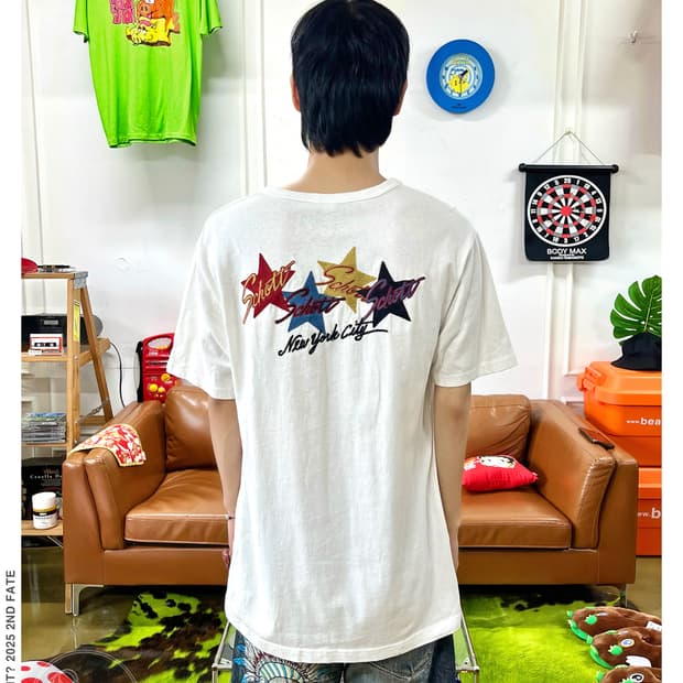 Schott N.Y.C. Chian Stitch Trim T-Shirt
