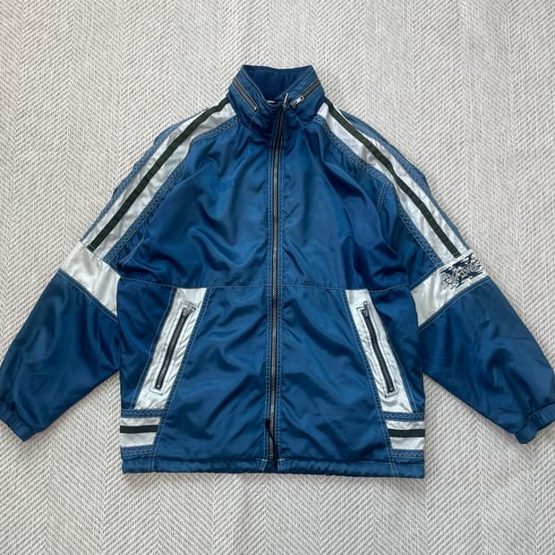 9~00s 아식스 재팬 나일론 메쉬 트랙자켓 