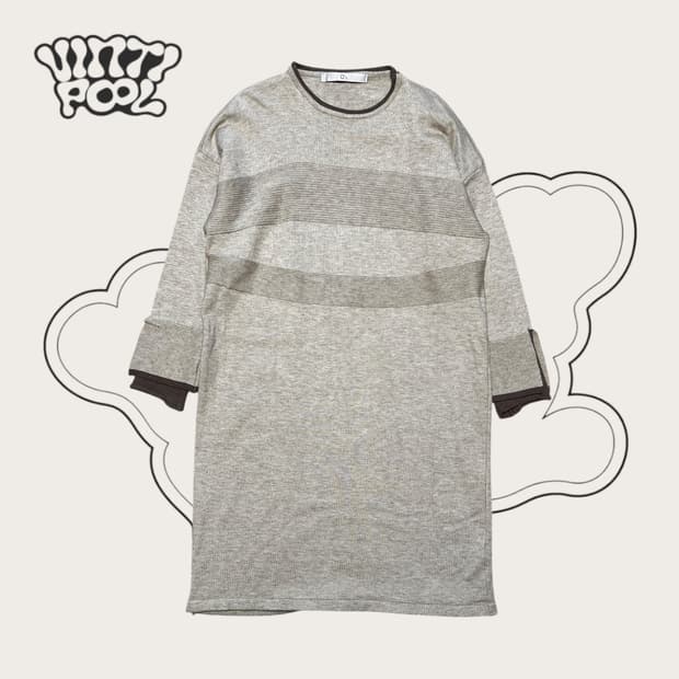 니트 원피스 S 베이지