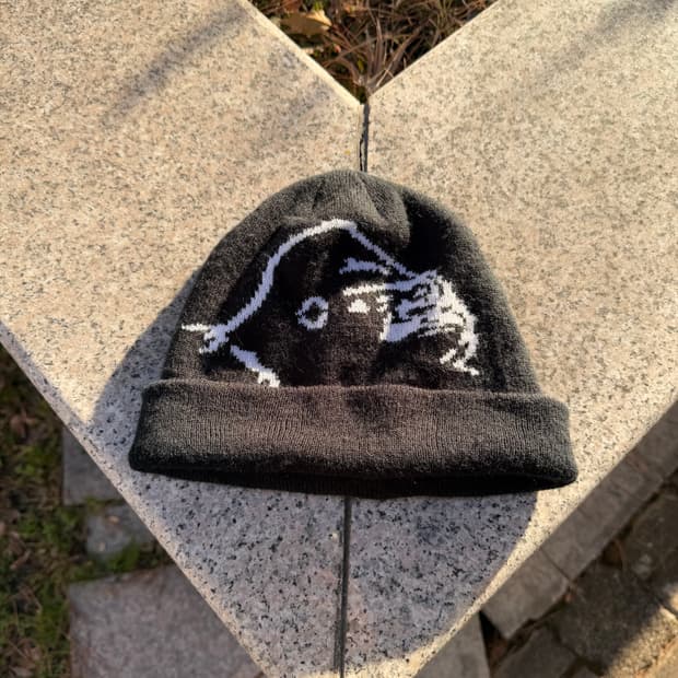 XLarge 엑스라지 고릴라 스컬 커프 비니