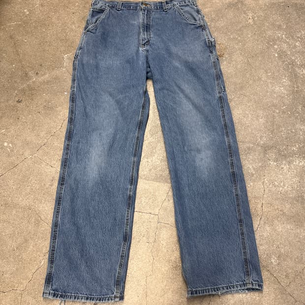 칼하트 데님 카펜더 팬츠 