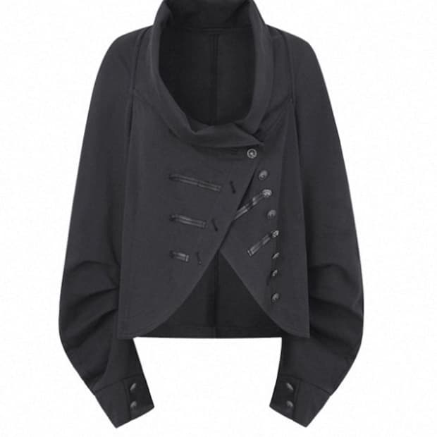 더블펀치 자켓+후드 (블랙)