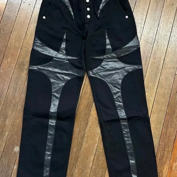 떠그클럽 레더팬츠 사이즈1