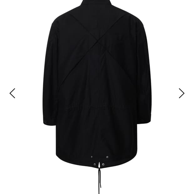 강정석 X M65 FISHTAIL JACKET (BLACK)
