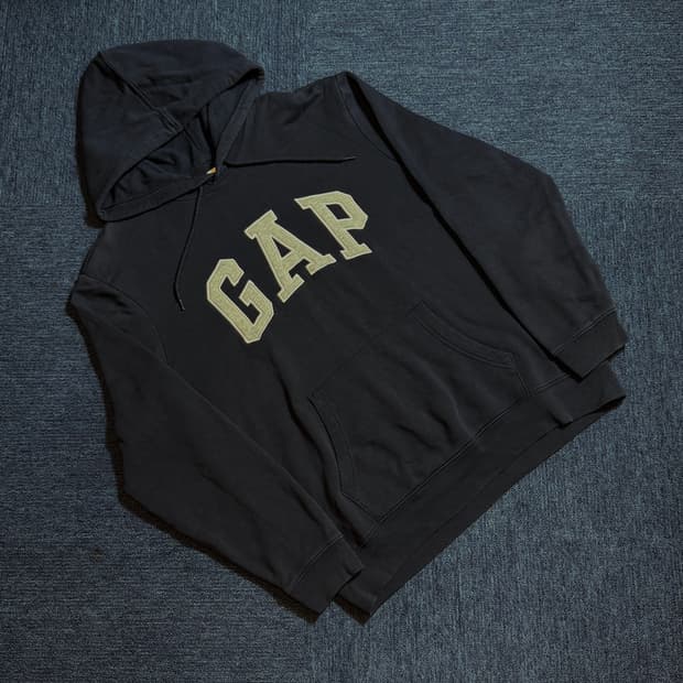 갭 네이비 후드티