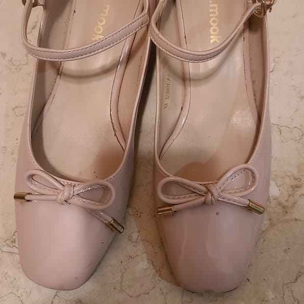 엠무크 핑크 메리제인 구두 240
