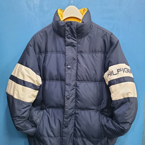 타미힐피거 오리털패딩파카