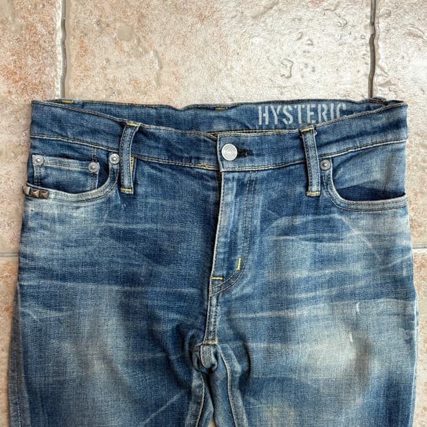 Hysteric Glamour skinny fit denim pants