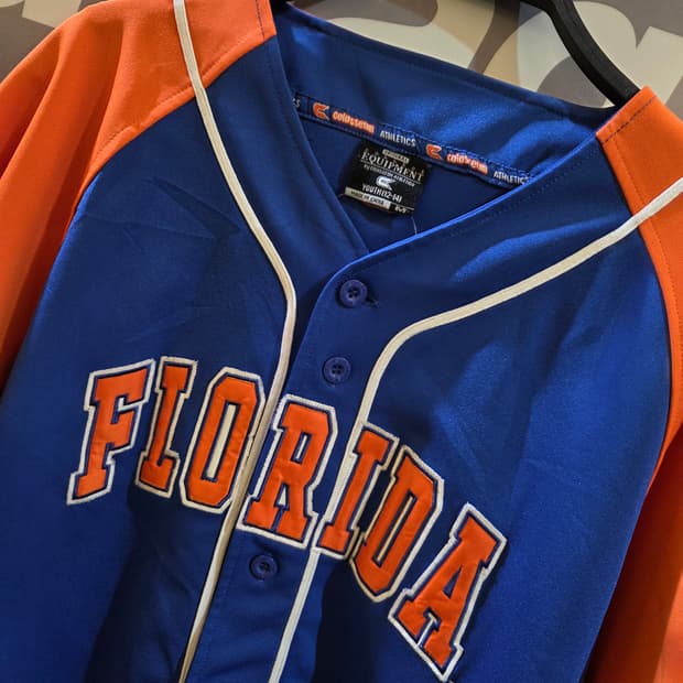 Colosseum 콜로세움 오렌지블루 베이스볼져지