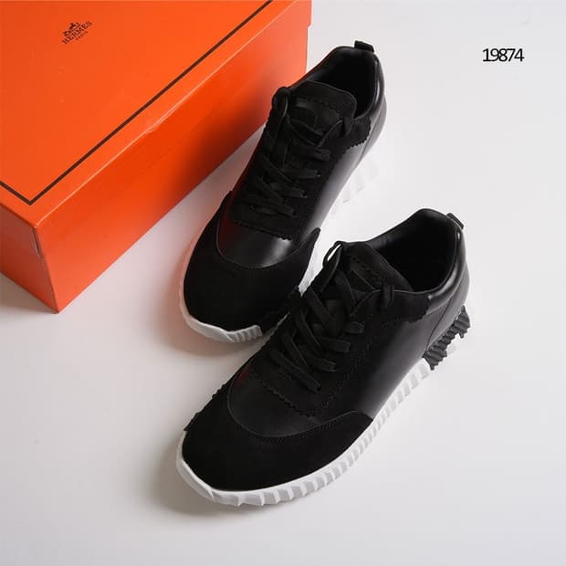 에르메스 바운싱 스니커즈 레더블랙260-265