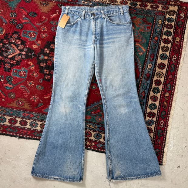 80‘s USA Made 리바이스 684 벨바텀 리바이스 부츠컷 오렌지탭