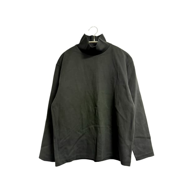 지오다노 릴렉스 핏 목폴라 긴팔 티셔츠