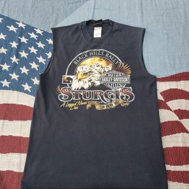 할리데이비슨 빈티지 티셔츠 (HARLEY-DAVIDSON)