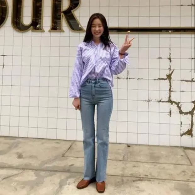 [M]채버블 연청 부츠컷 청바지 데님팬츠 핏예술