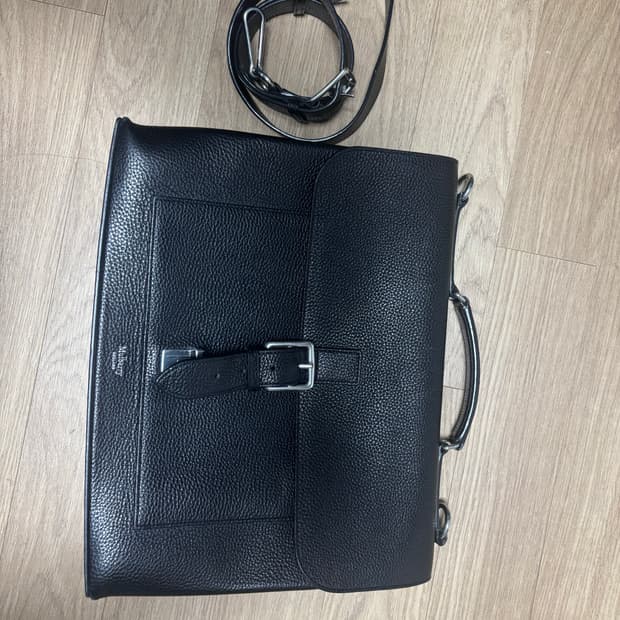 멀버리 레더 브리프케이스