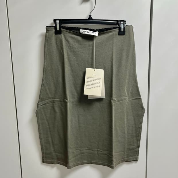 [38]아워레가시 26ss PICNIC 스커트/올리브