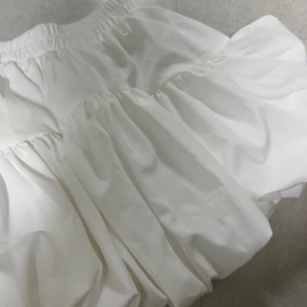 애니원모어 펌킨벌룬 스커트