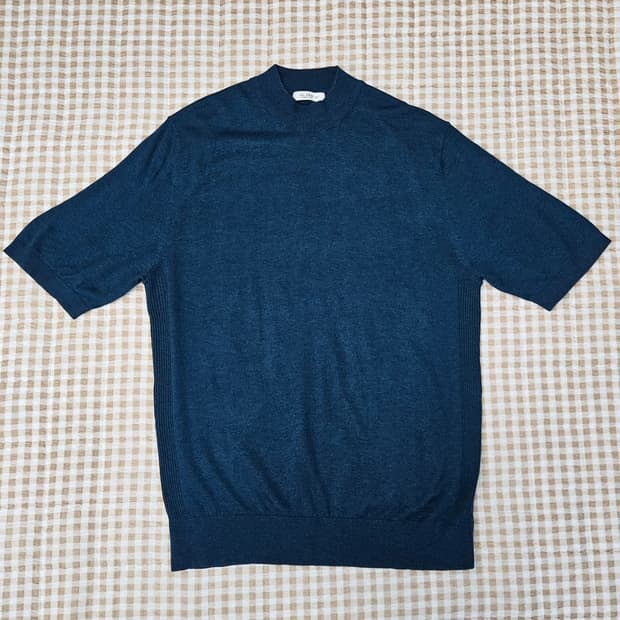 올젠 반소매 니트티 남자100