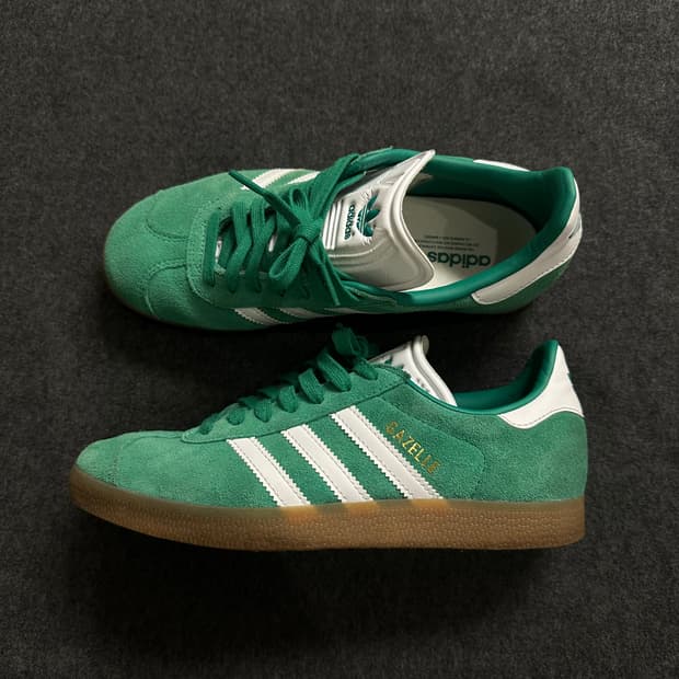 아디다스 가젤 코트 그린 클라우드 화이트 신발