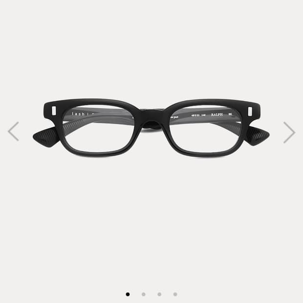 LASH 랄프 블랙 안경 RALPH BK