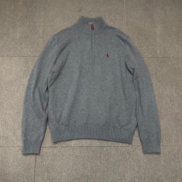 polo 랄프로렌 폴로 반집업 코튼 탑